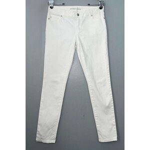 Michael Kors Women's Crisp White Skinny Jeans